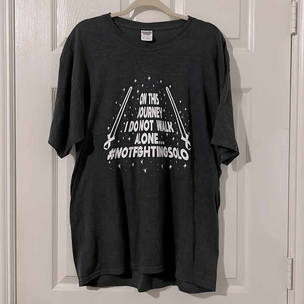 Fighting cancer - “On This Journey I Do Not Walk Alone. #Notfightingsolo. NWOT.